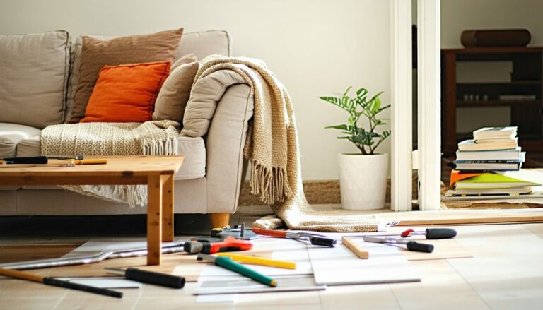 move furniture for flooring