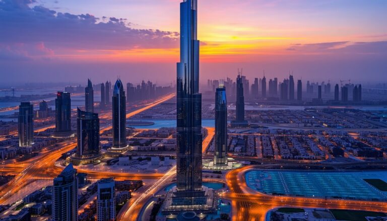 number of floors dubai tower