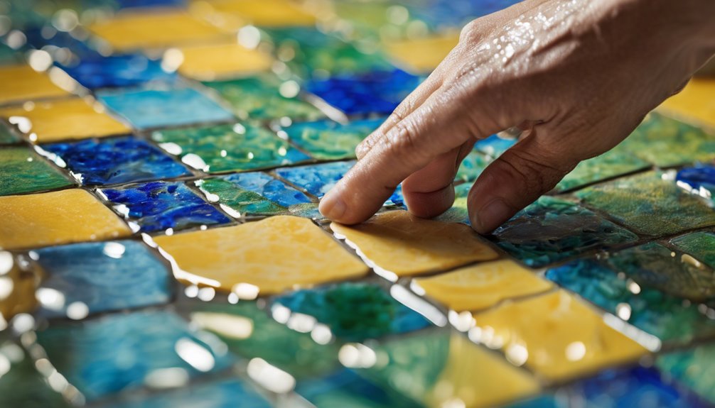 painting floor tiles allowed