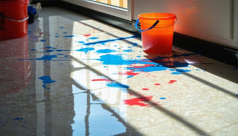 removing paint from vinyl