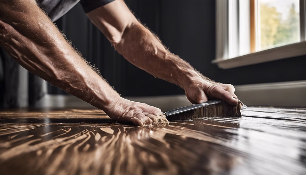 repairing laminate flooring gaps