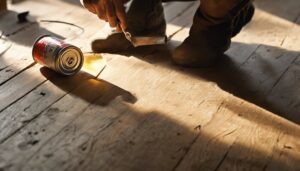 repairing noisy floorboards