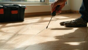 repairing noisy floorboards effectively