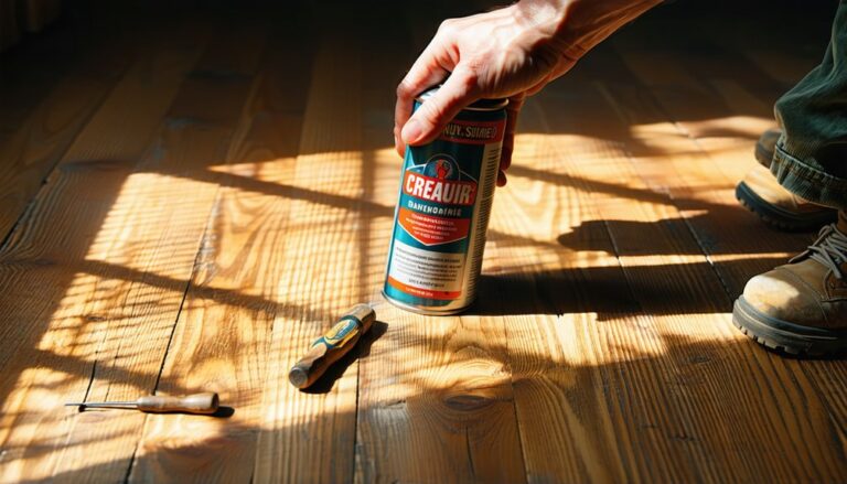 repairing squeaky wooden floors