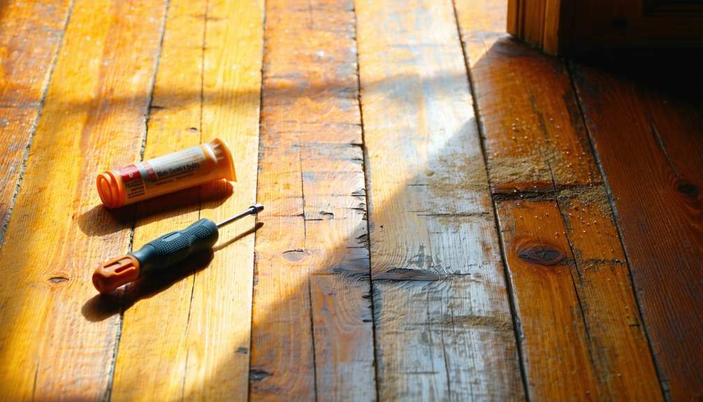 stop floor squeaks effectively