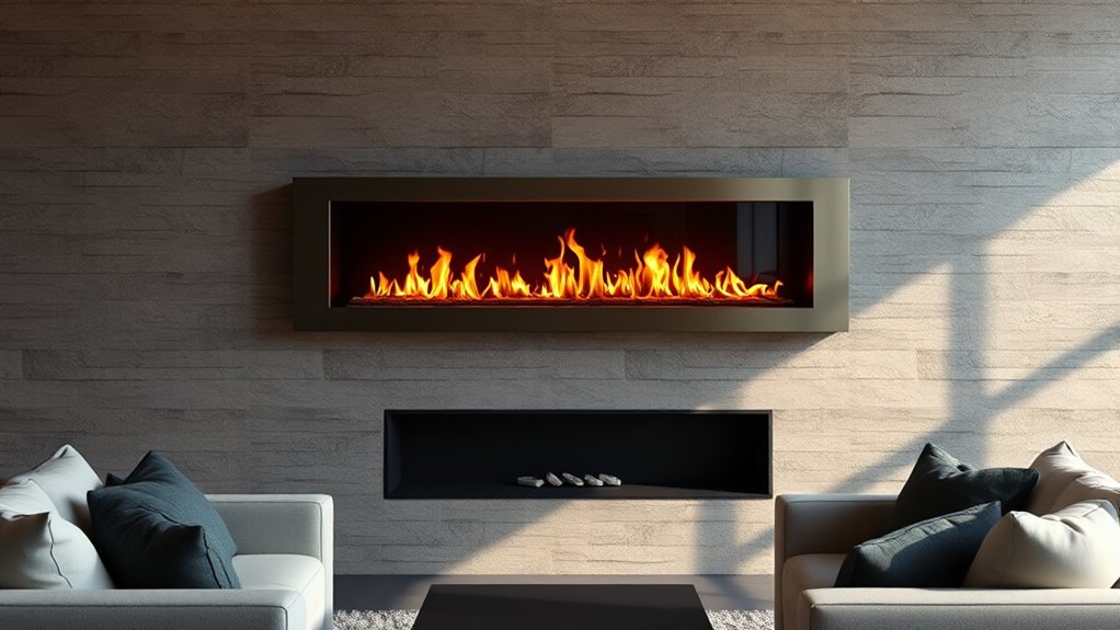 fireplace height design significance