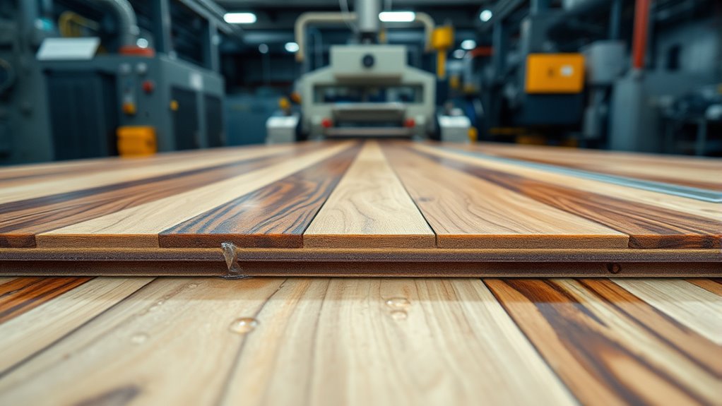 vinyl plank flooring production process