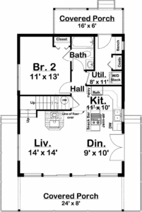 A Frame Cabin Floor Plans