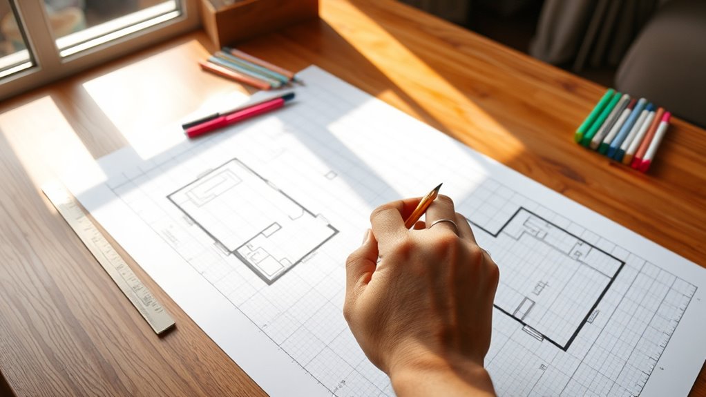 accurate scaled floor plan
