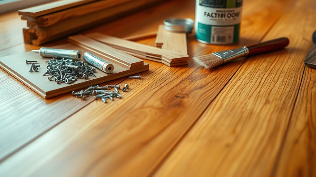 additional materials and finishing