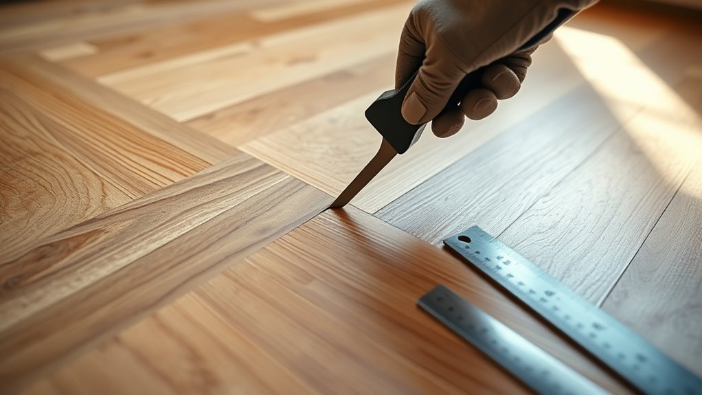 adjust and reinstall planks