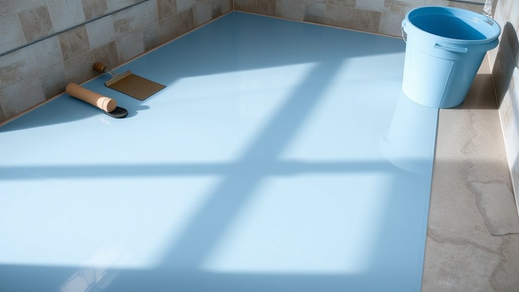apply waterproof membrane correctly