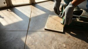 asbestos floor tile removal