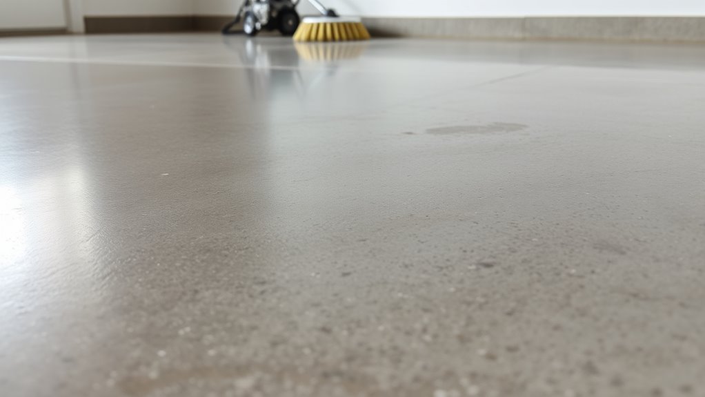 assess concrete floor type