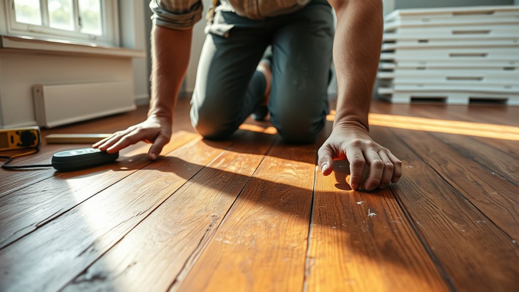assess existing floor condition