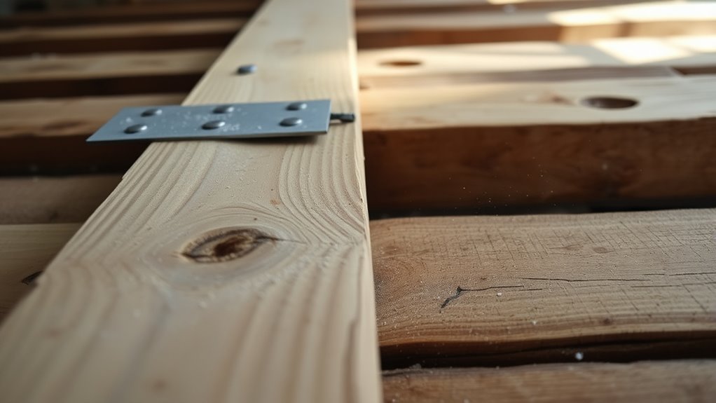assess floor joists condition