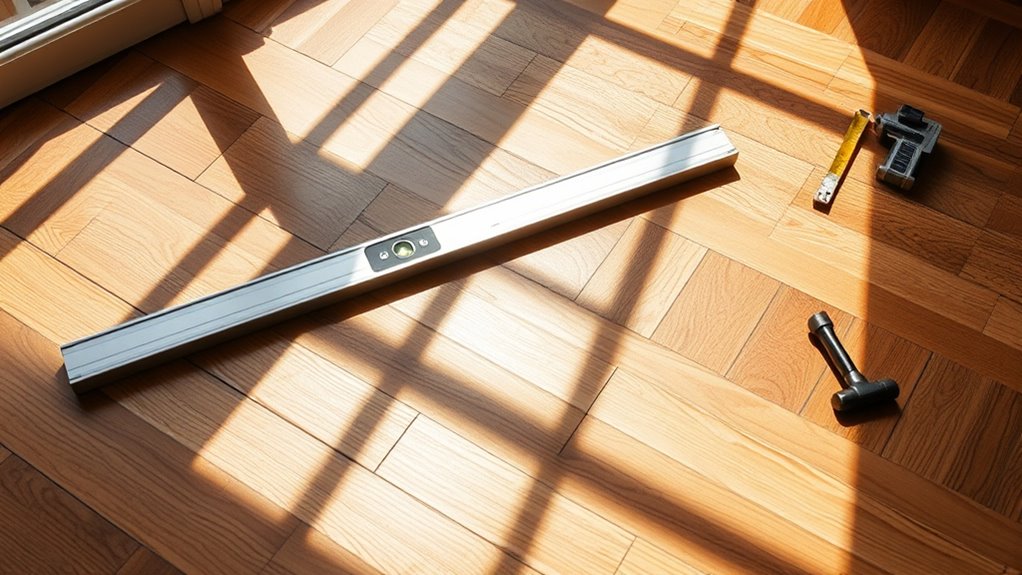 assess floor unevenness accurately