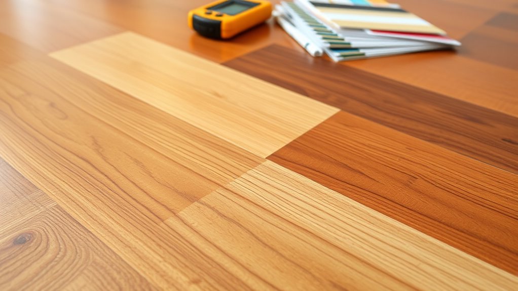assess hardwood floor condition