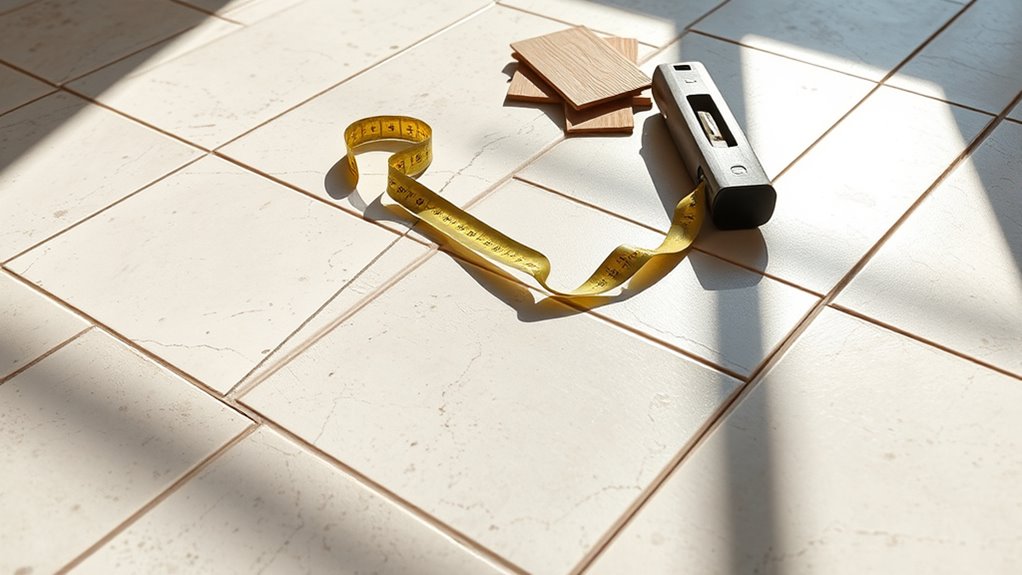 assess tile condition thoroughly
