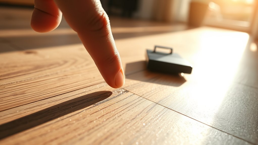 assessing laminate flooring damage