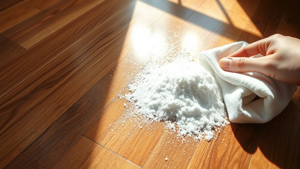 baking soda paste application
