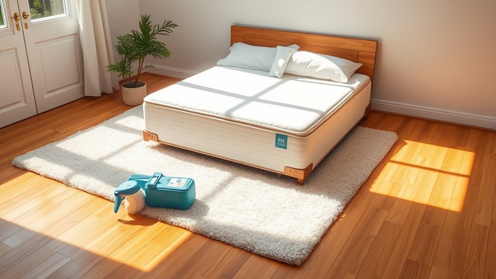 box spring care routine