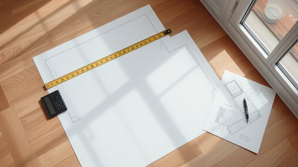 calculating irregular space area