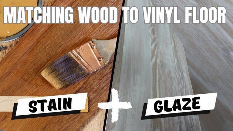 Can You Stain Vinyl Flooring