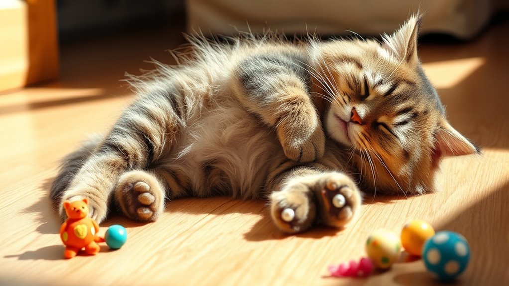 cat s playful attention seeking behaviors
