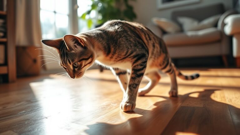 cats exhibit natural scratching behavior