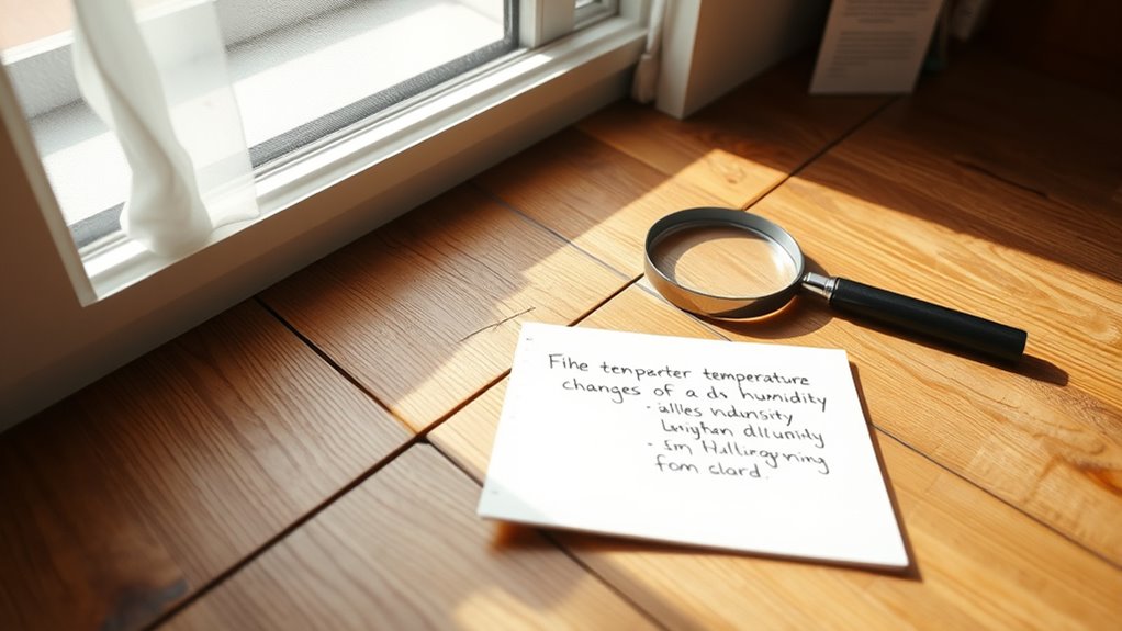 causes of floor gaps