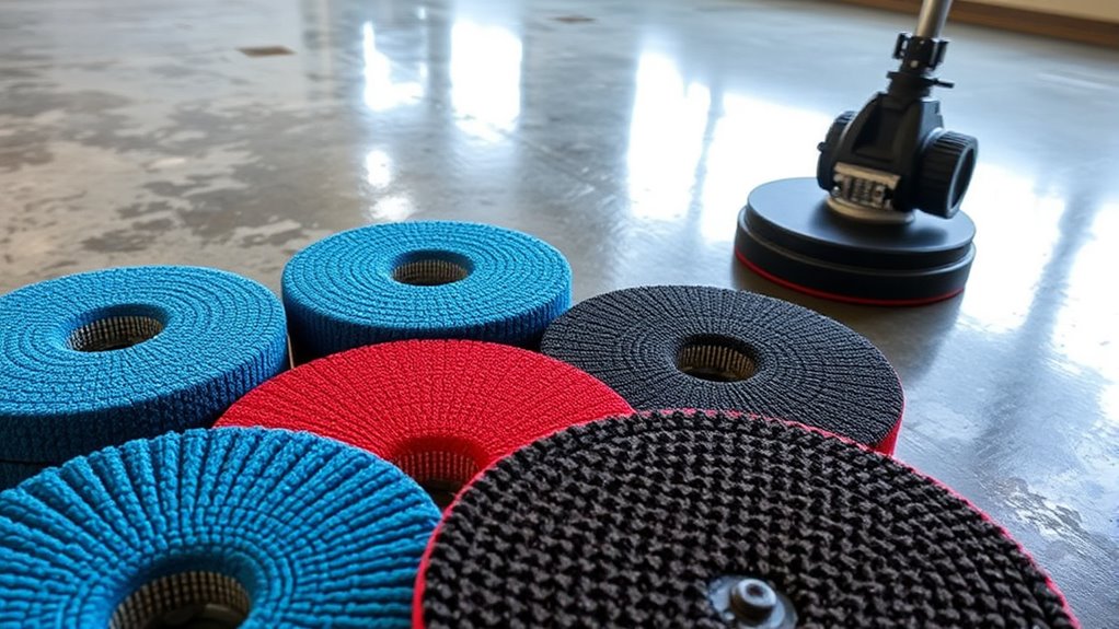 choose appropriate buffing pad