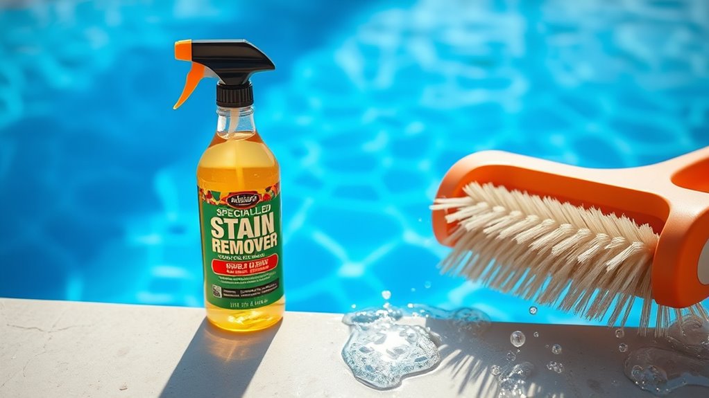choose appropriate stain remover