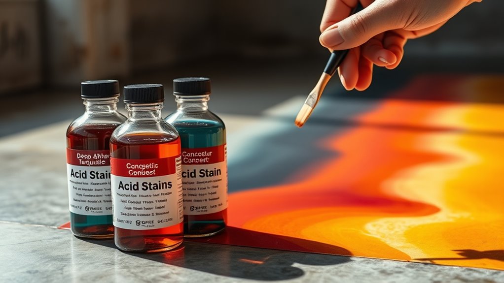 choose complementary acid stain