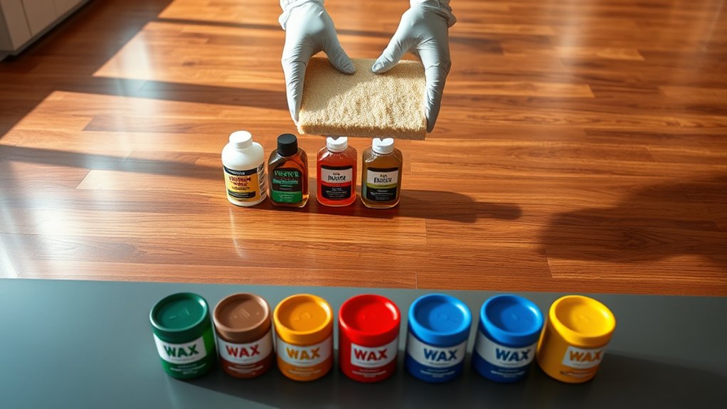 choose laminate wax carefully