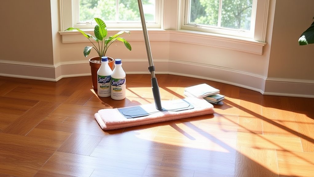 choose swiffer for hardwood