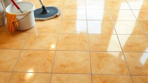 clean and restore linoleum floors