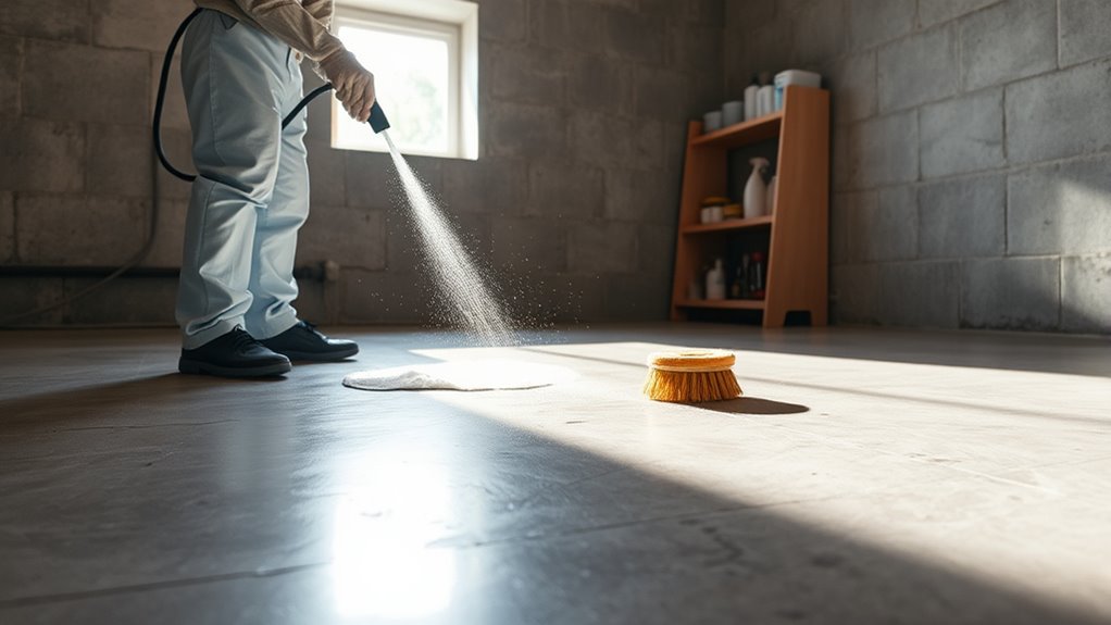 clean maintain protect basement