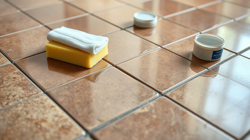 clean seal protect grout