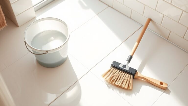 clean tile grout effectively