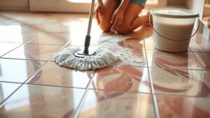 cleaning ceramic tile floors