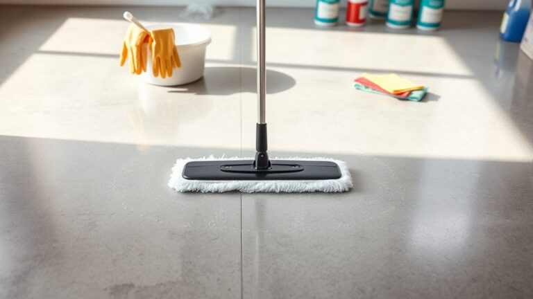cleaning concrete floors effectively