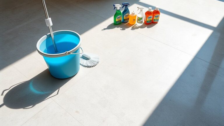 cleaning concrete floors effectively