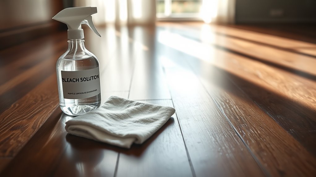 cleaning laminate floors safely