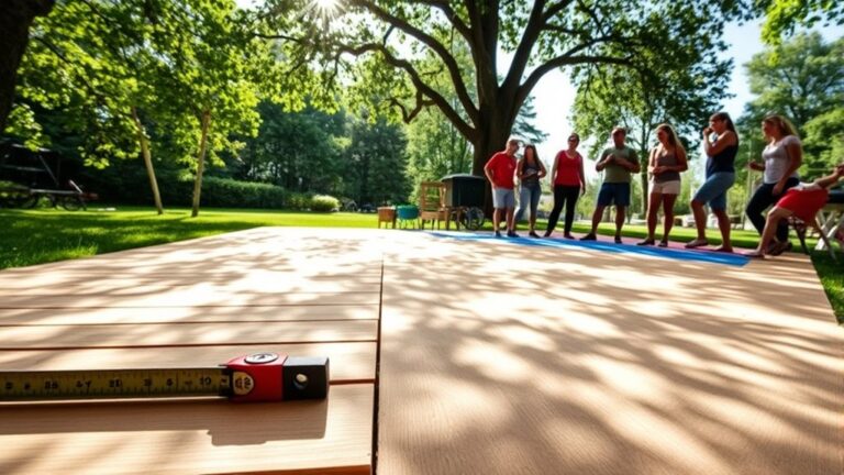 constructing a diy dance floor