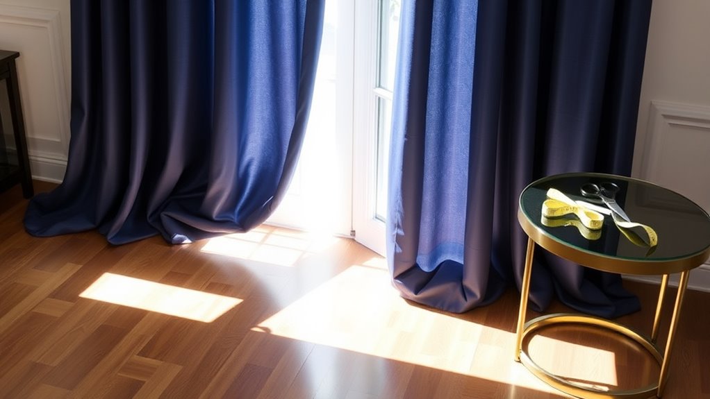 curtain length practical considerations