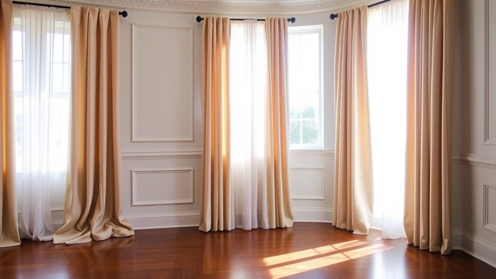 curtain length style variations
