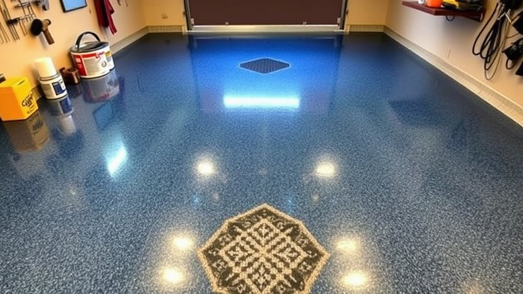 customizable epoxy garage floors
