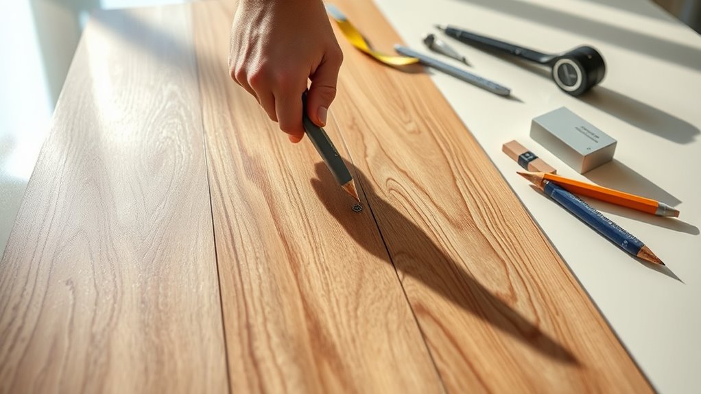 cut measure align fit