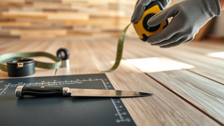 cutting lifeproof flooring easily